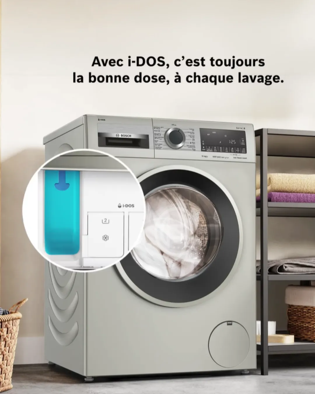 Découvrez la précision intelligente du dosage avec i-DOS de Bosch