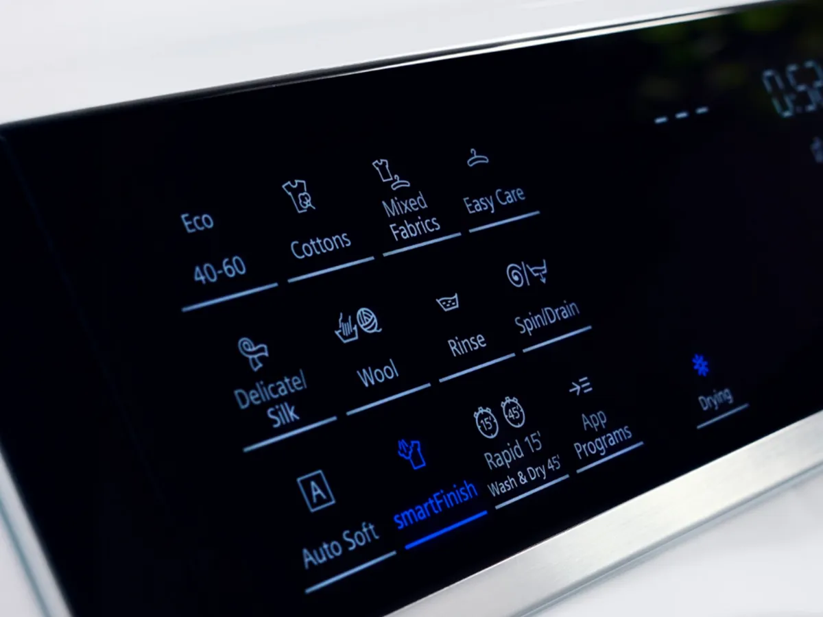 Siemens Waschtrockner – smartFinish