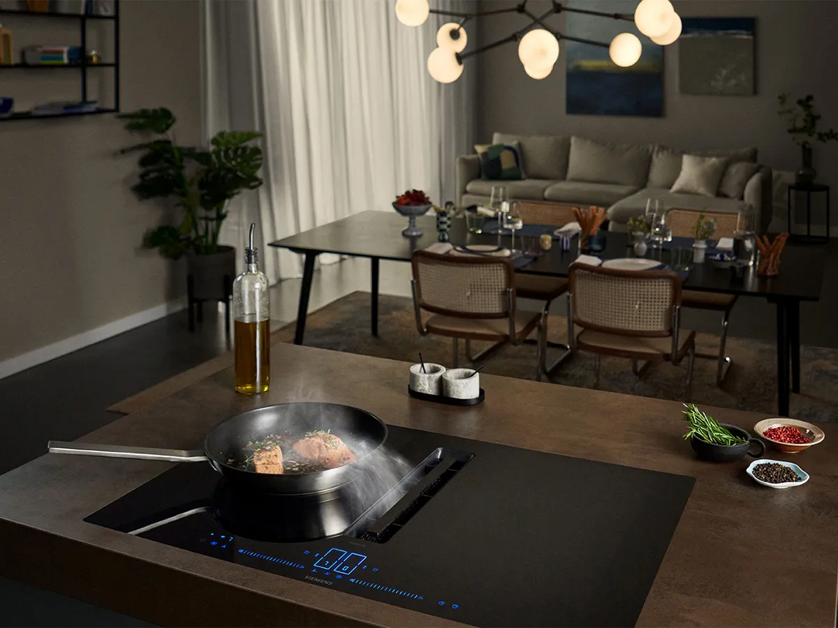 Kitchen island hoods