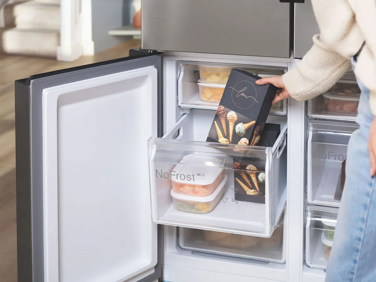 Freezer with no frost technology