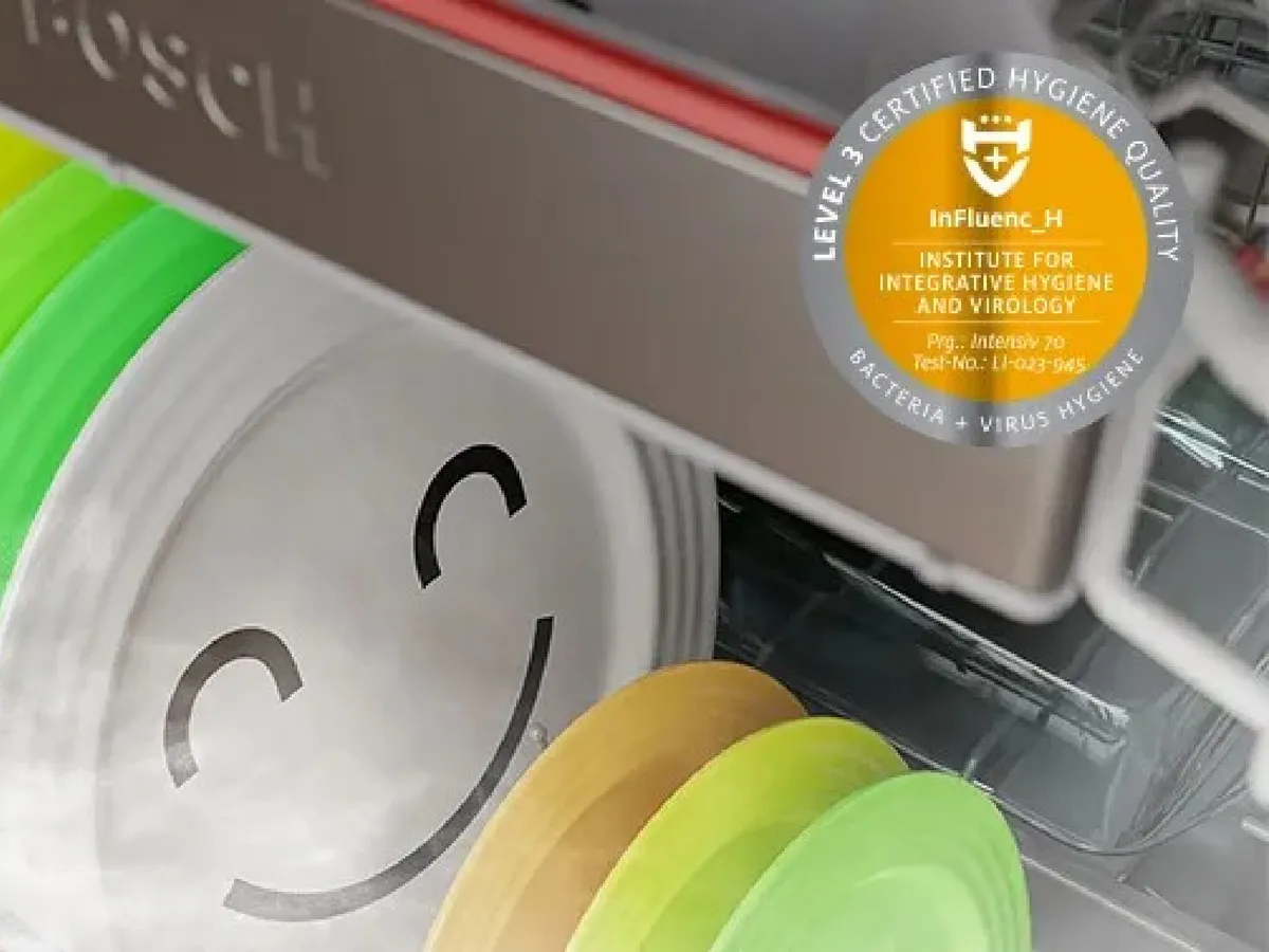 Bosch Dishwasher Hygiene Certificate