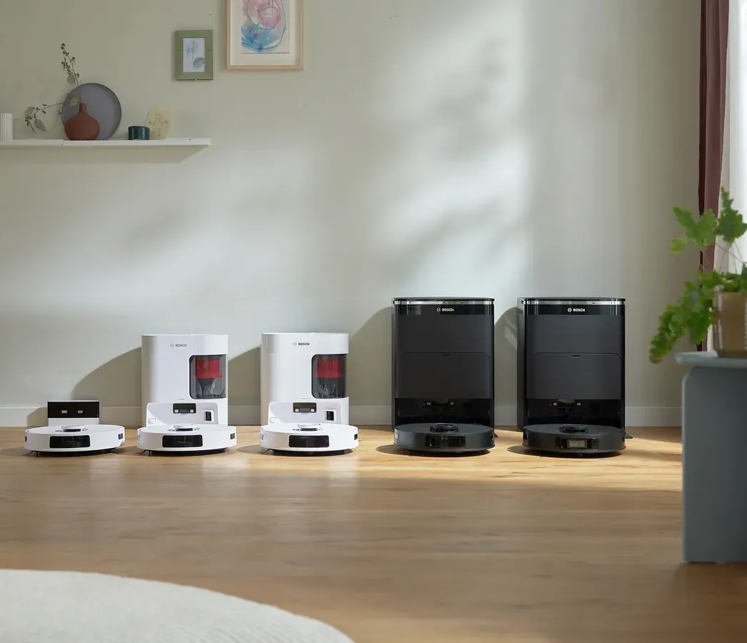 Los 6 modelos Spotless expuestos en una sala, destacando su aspecto y características únicas.