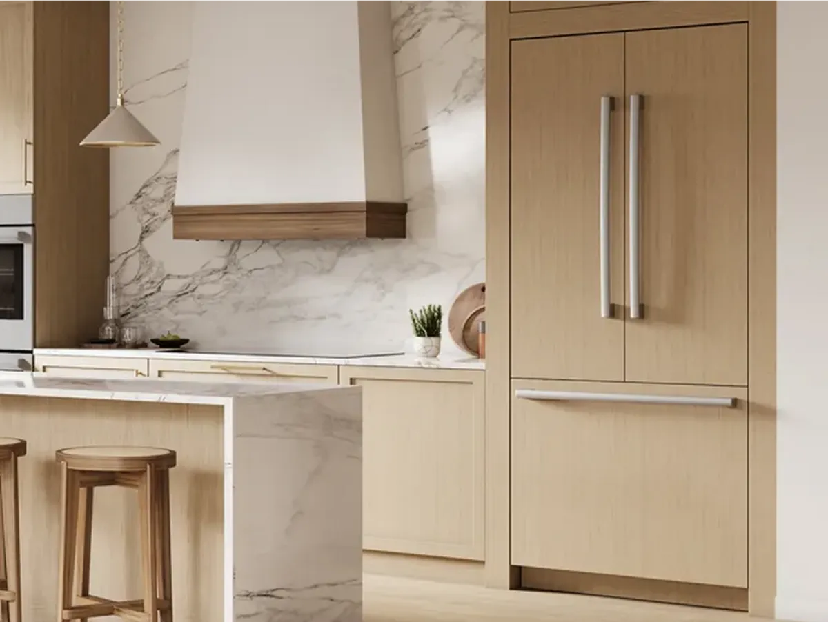 Bosch refrigeration with custom panel