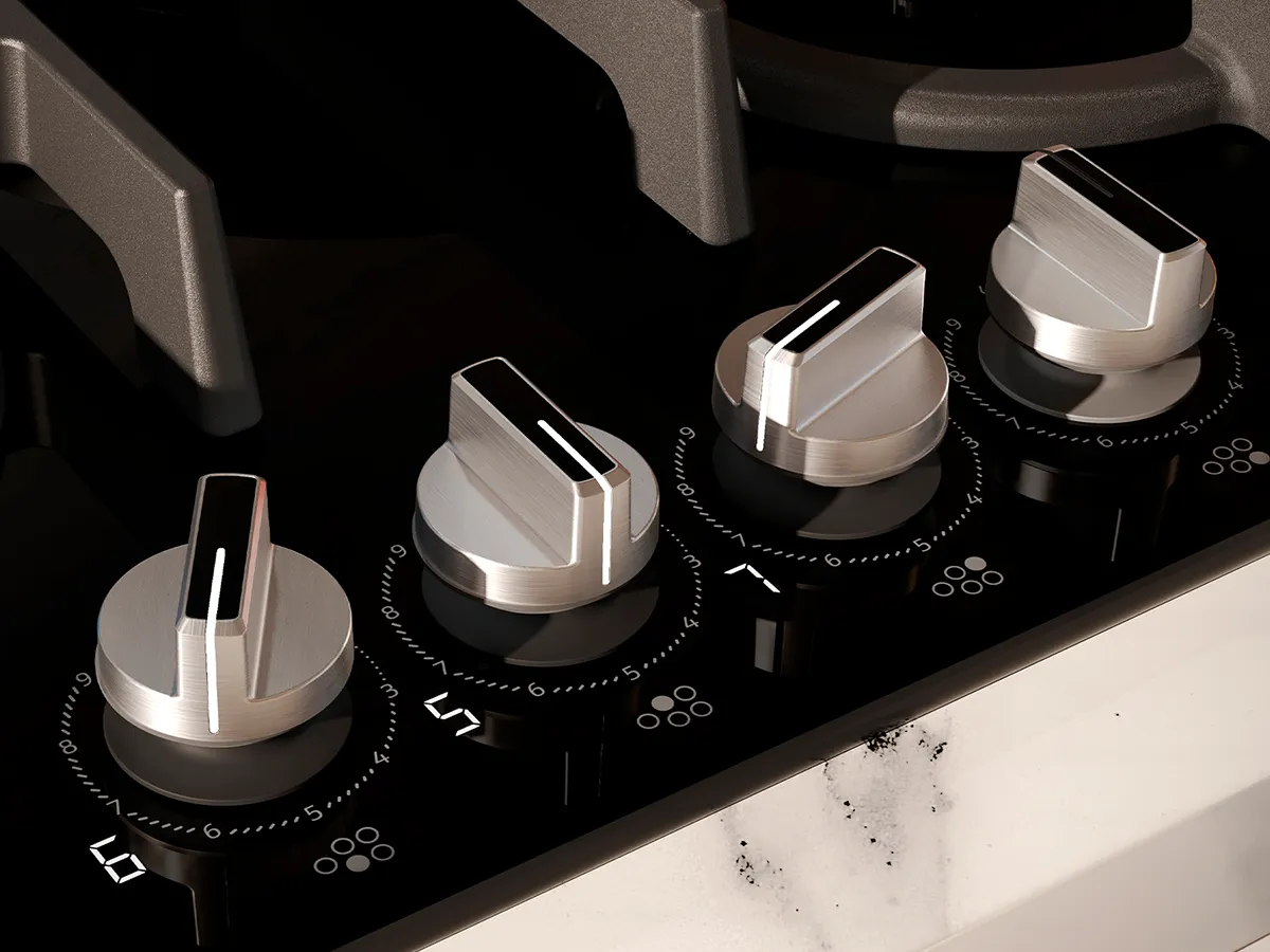 FlameSelect® - Step-by-step power settings from 1-9