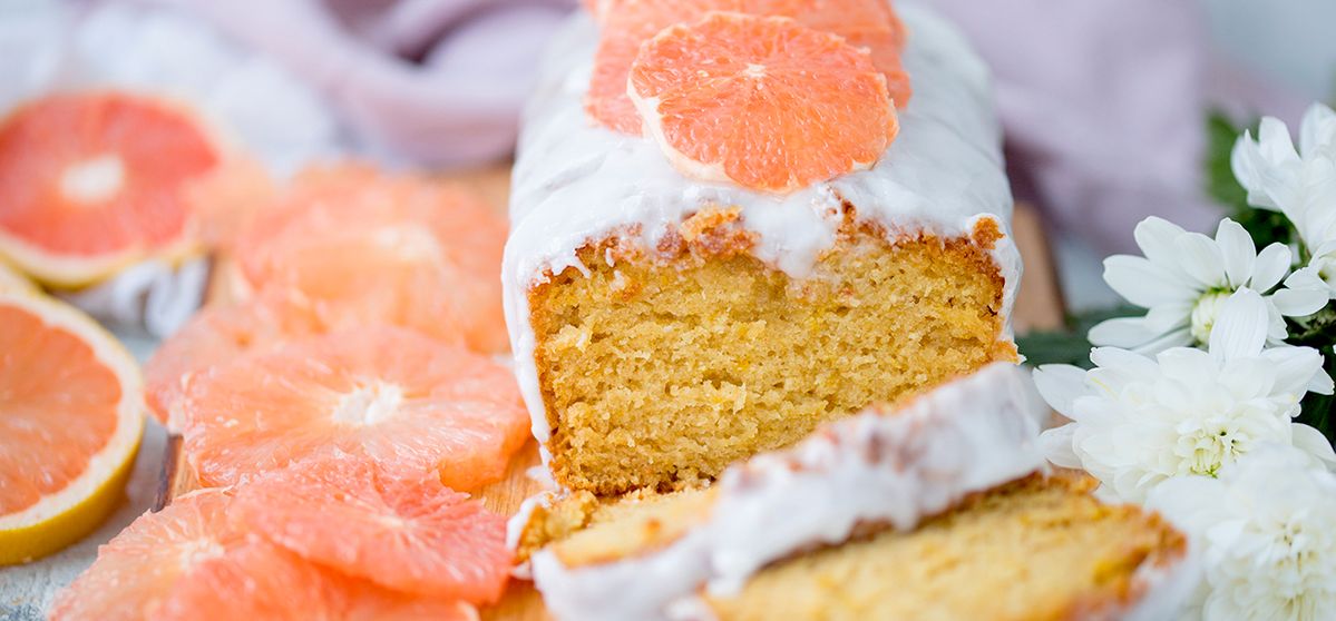 Vegan Grapefruit Drizzle Cake NEFF UK