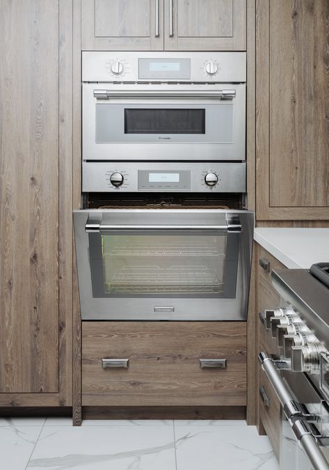 Professional Double Combination built-in Oven with Speed Oven 30'' PODMC301W PODMC301W-12