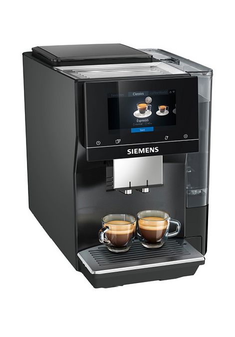Kaffeevollautomat EQ700 classic Midnite silver metallic TP707D06 TP707D06-16