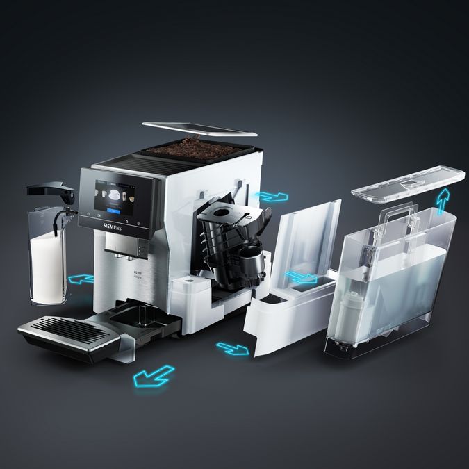 Helautomatisk kaffemaskin EQ700 integral Rostfritt stål TQ705R03 TQ705R03-22