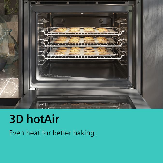 iQ500 Built-in oven with added steam function 60 x 60 cm Stainless steel HR538ABS1 HR538ABS1-6