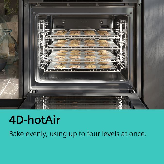 iQ700 Built-in oven with added steam function 60 x 60 cm Stainless steel HR676GBS6B HR676GBS6B-12