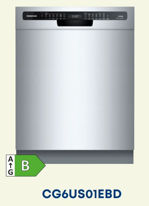 Unterbau-Geschirrspüler 60 cm Gebürsteter Stahl CG6US01EBD CG6US01EBD-14