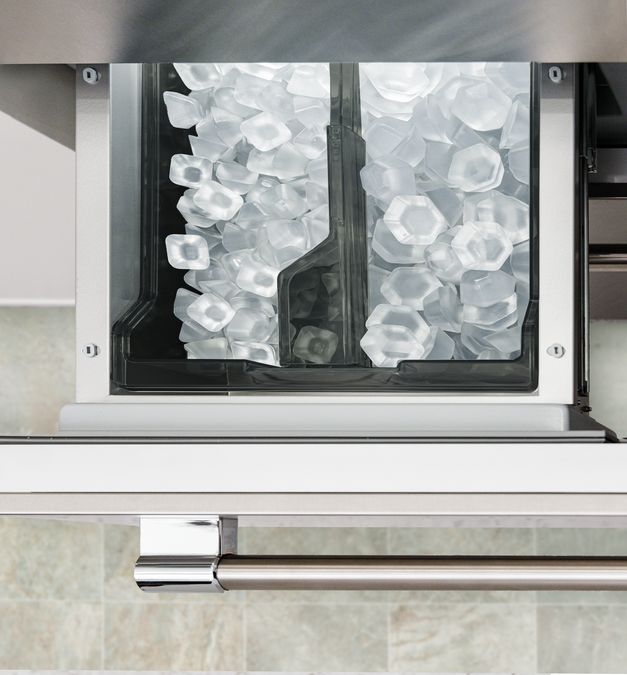 Freedom® Réfrigérateur combiné intégrable à portes françaises avec congélateur en bas  Professional Inox T42BT120NS T42BT120NS-14