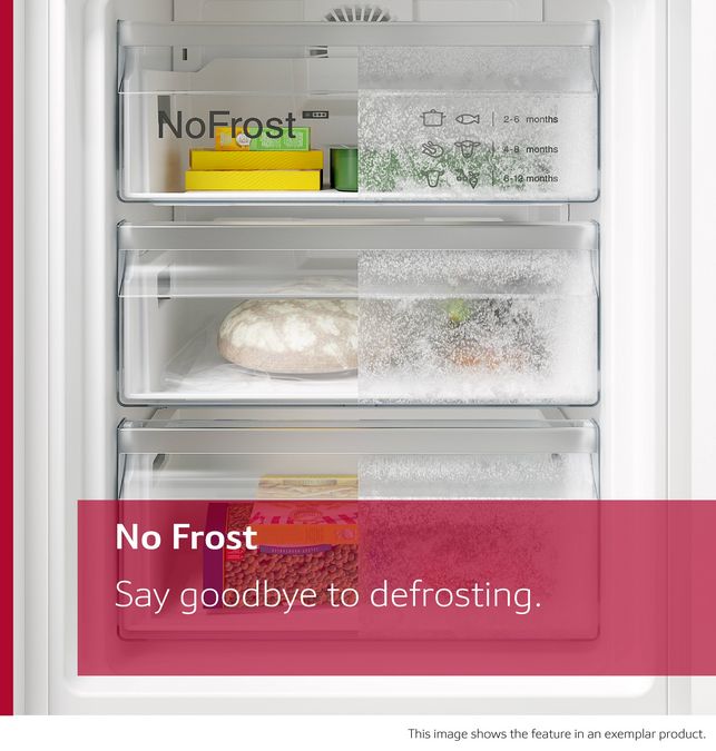 N 30 Built-in fridge-freezer with freezer at bottom 177.2 x 54.1 cm sliding hinge KI7861SE0G KI7861SE0G-8