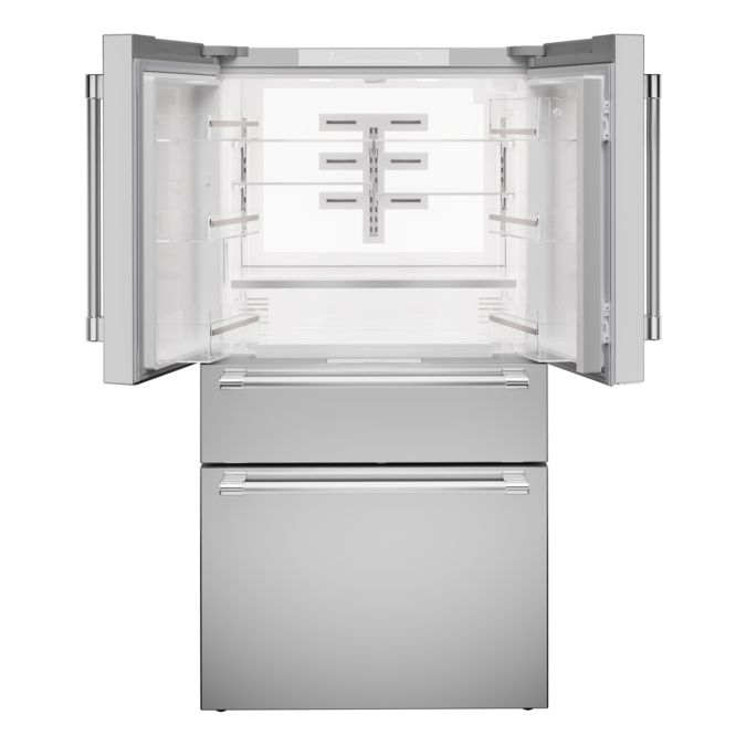 Freedom® Réfrigérateur à portes françaises congélateur en bas 36'' Professional Inox T36FL821NS T36FL821NS-14