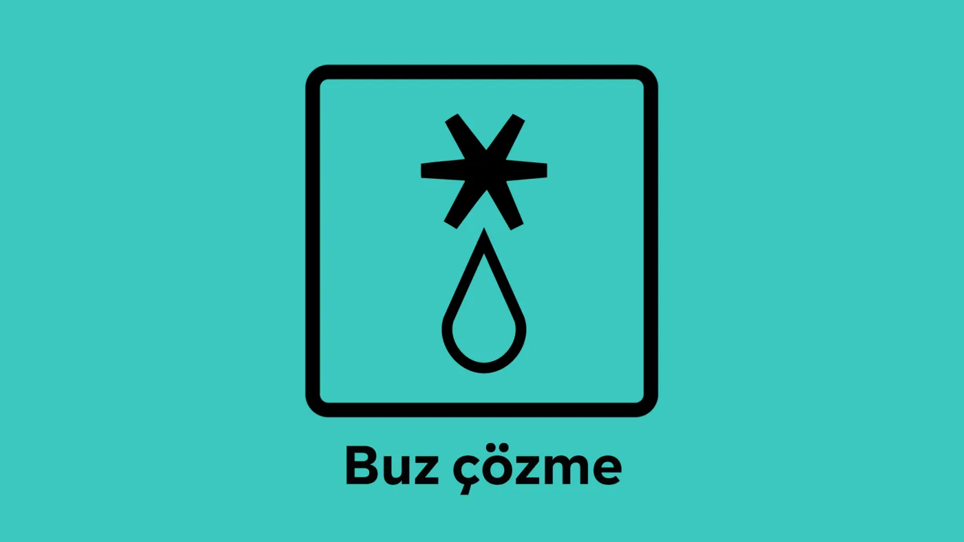 Siemens fırın buz çözme modu