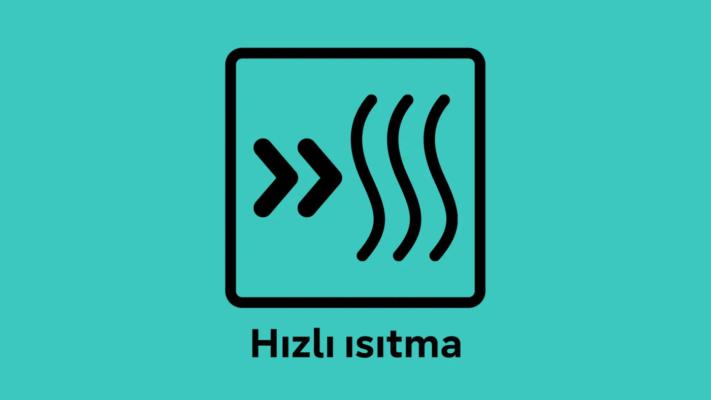 Siemens fırın hızlı ön ısıtma modu