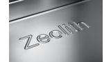 Vergr&ouml;&szlig;erung der T&uuml;rinnenbeschriftung &bdquo;Zeolith&ldquo; eines Bosch Geschirrsp&uuml;lers.