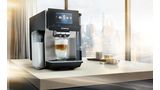 Tam Otomatik Kahve Makinesi EQ700 integral Metalik inoks gümüş TQ703R07 TQ703R07-19