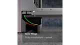 N 50 fully-integrated dishwasher 60 cm Variable hinge for special installation situations S195HCX02G S195HCX02G-4