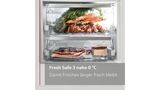 N 90 Einbau-Kühlschrank mit Gefrierfach 140 x 56 cm Flachscharnier mit Softeinzug KI8523D40 KI8523D40-5