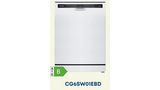 Freistehender Geschirrspüler 60 cm Weiß CG6SW01EBD CG6SW01EBD-13
