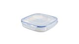 Frischhaltedose LocknLock Quadratische Classic To-Go Snackbox 1,35 L mit Deckel + 4er Einteilung 17008178 17008178-1