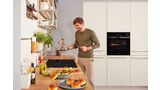 Einbau-Backofen mit Dampfunterstützung 60 x 60 cm Schwarz CF4A28063 CF4A28063-13
