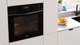 Einbau-Backofen mit Dampfunterstützung 60 x 60 cm Schwarz CF4A28063 CF4A28063-12
