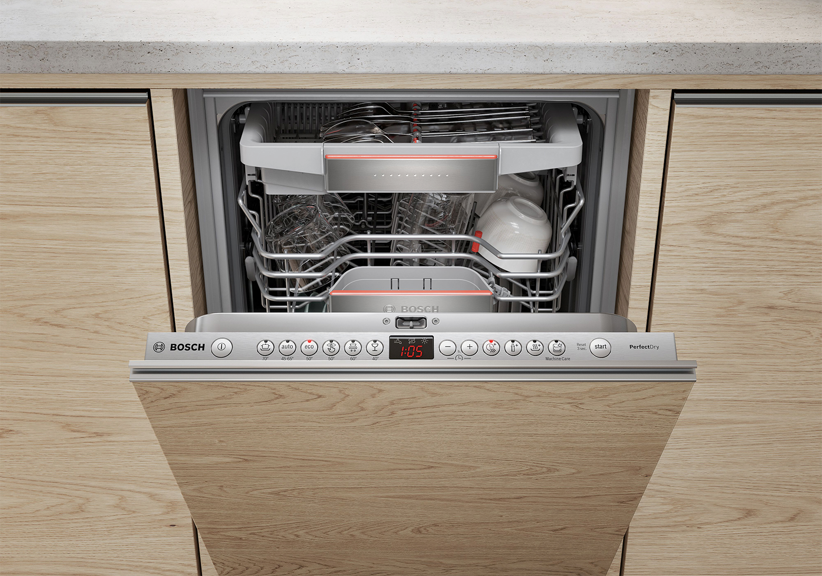 Fully-integrated dishwasher 60 cm