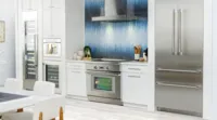 thermador ranges perfect pairing white kitchen with all stainless steel appliances