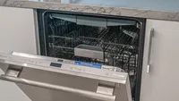 stainless steel emerald dishwasher open view lot 22