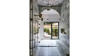 primary bathroom shower view