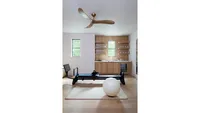 les jardines private gym under counter refrigeration tall view