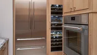 showhome dallas les jardines scullery bottom freezer wine and oven view