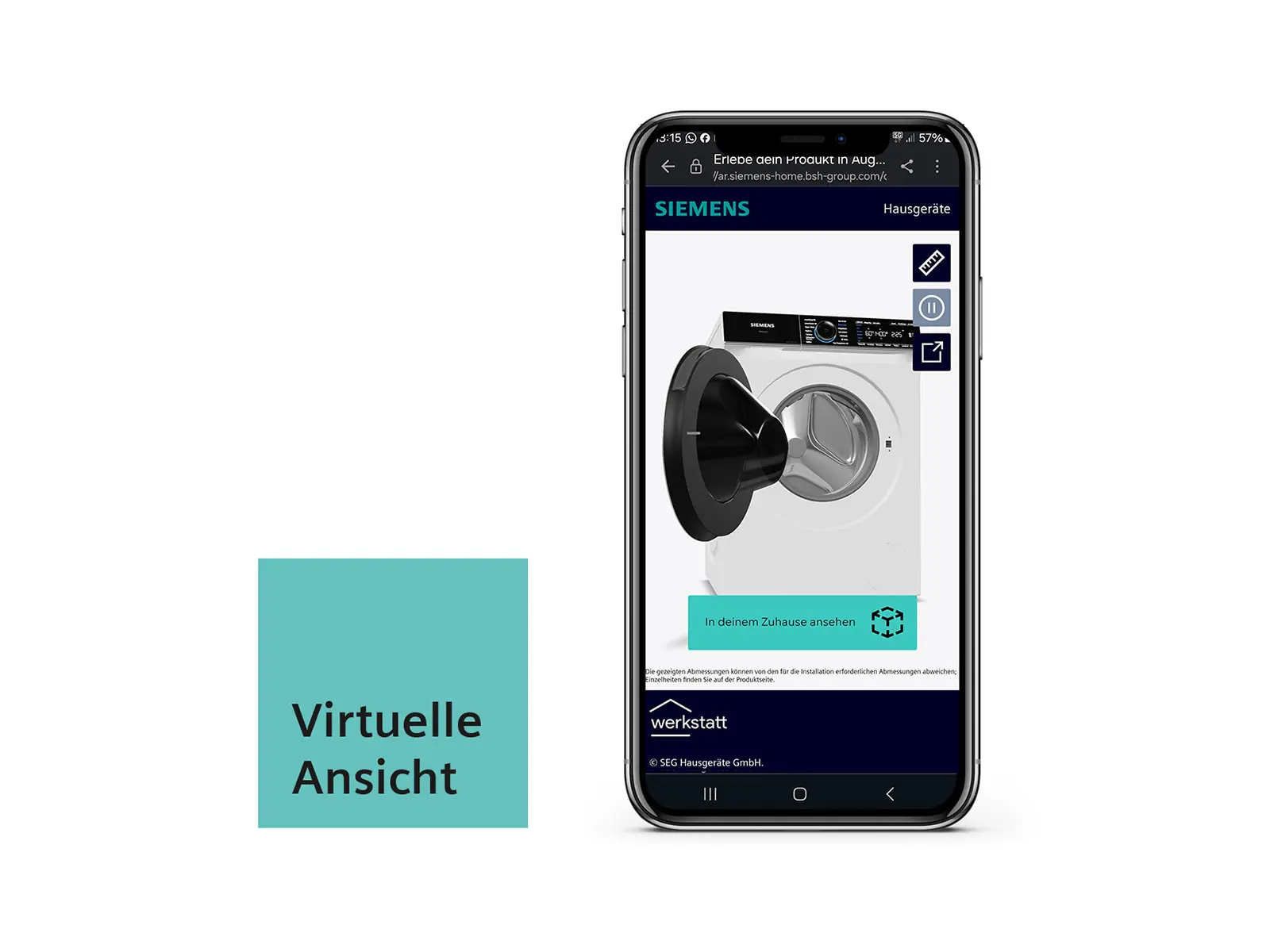 Virtuelle Produktansicht Bild