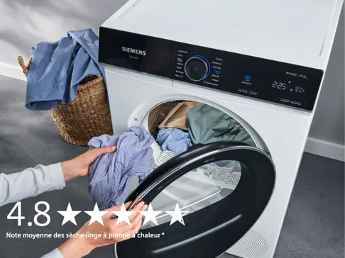 Image Nos sèche-linge à pompe à chaleur, acclamés par ses utilisateurs !