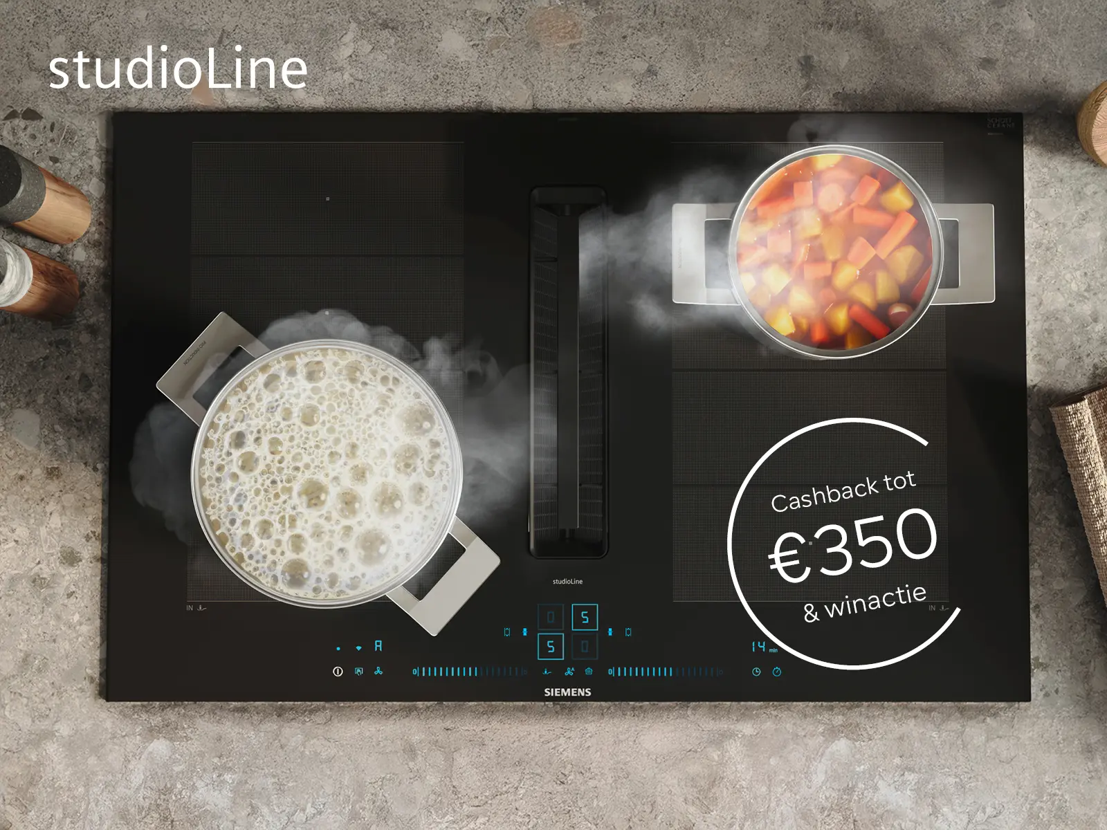 Tot €350 cashback