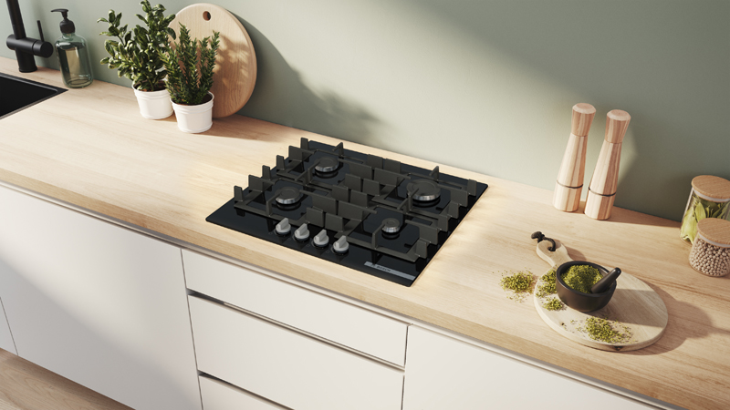 Tables de cuisson à gaz de 60 cm