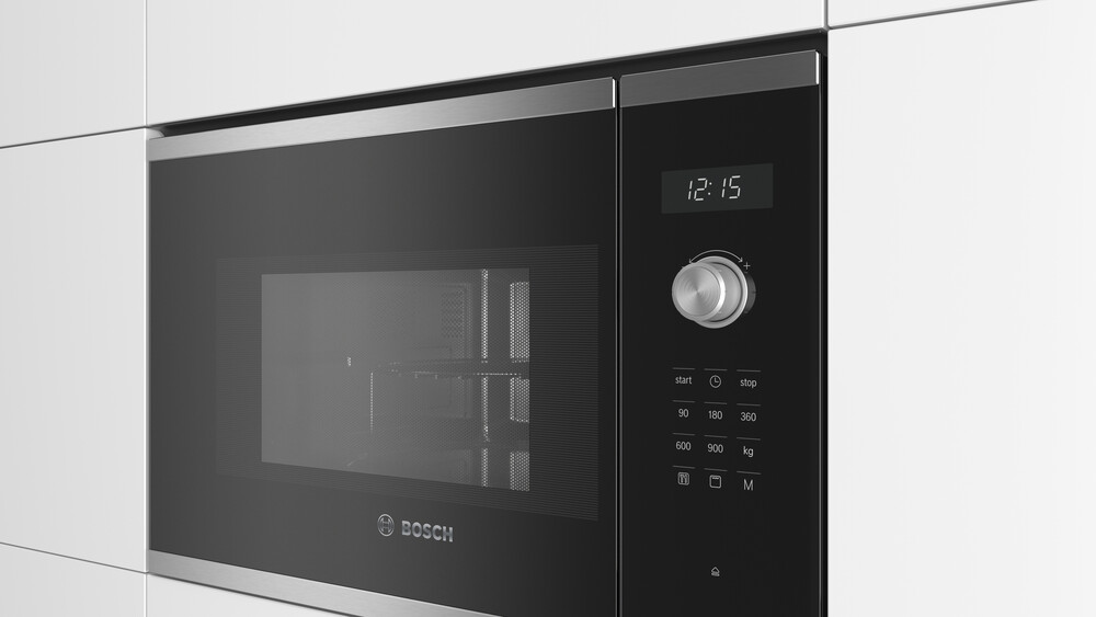 Built-in ovens with microwave