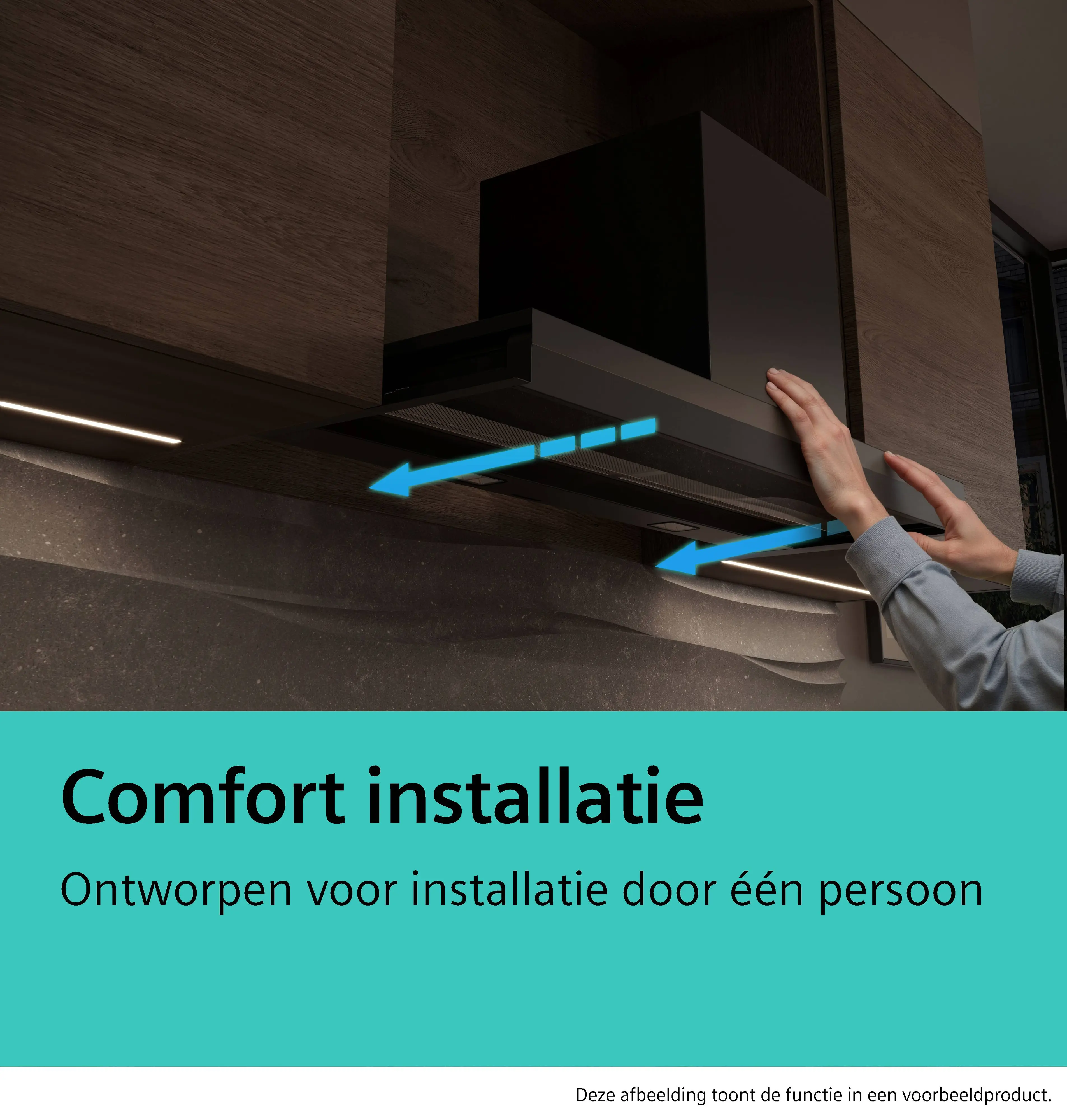 LJ85BCC60 Geïntegreerde blokdesign schouwkap | SIEMENS NL