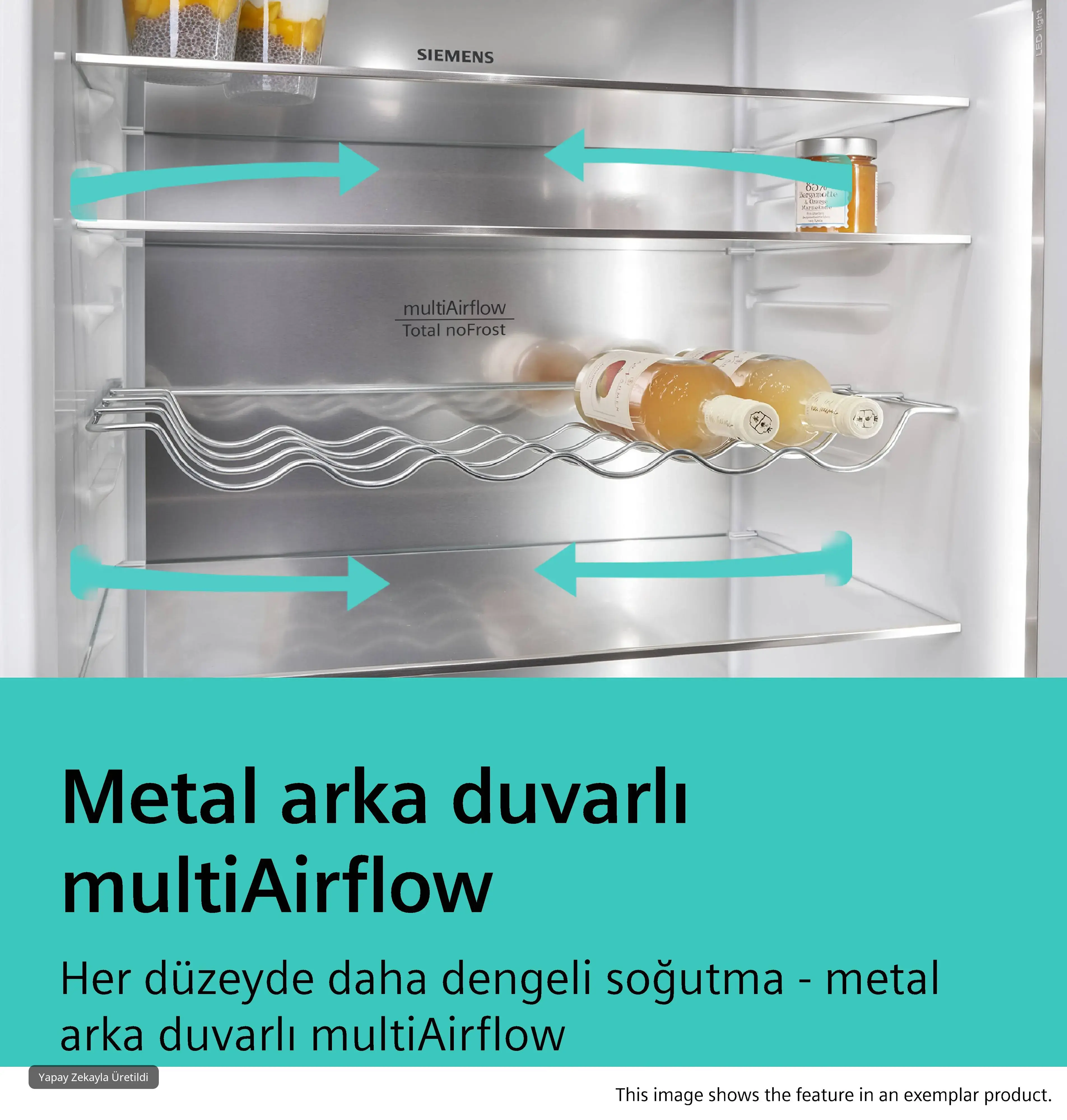 KF96NAXEA Gardırop Tipi Buzdolabı | Siemens Ev Aletleri
