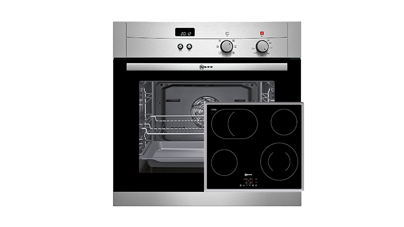 Backofen - autarkes Kochfeld Sets