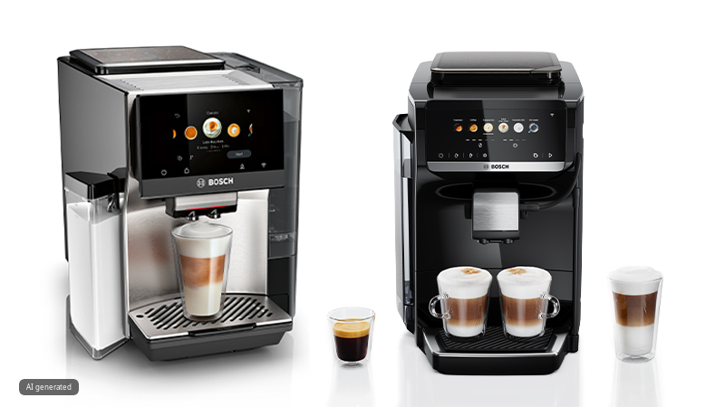 Vrijstaande koffie volautomaten