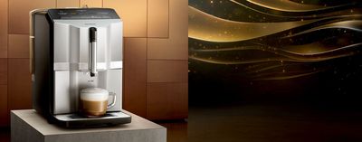 Siemens Coffee World - Una Siemens EQ.300 è una macchina da caffè completamente automatica adatta a principianti ed esperti.