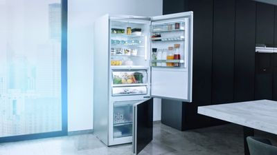 Réfrigérateurs-congélateurs grande capacité Siemens.