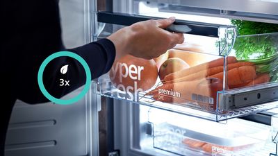 Siemens Domácí spotřebiče Udržitelnost a funkce hyperFresh Premium