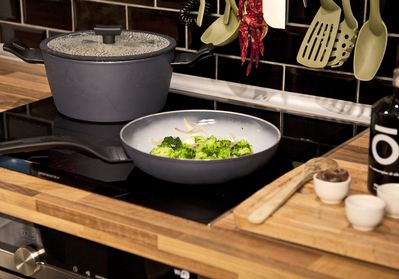 Gnocchi di patate con broccoli e funghi pioppini