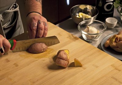 Galletto al forno e patate