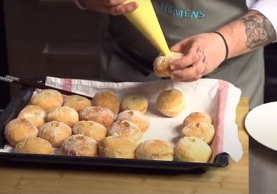 Krapfen alla crema