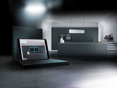 Le configurateur de cuisine intégrée de Siemens Electroménager.